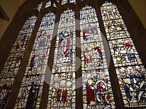 Stained glass windows in York