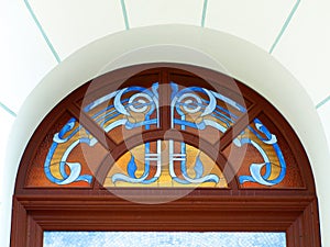 Stained window