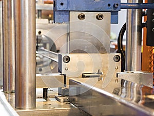 stainless bar sheet exit from die in cold roll process
