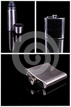 Stainless hip flask