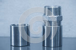 The stainless steel 304 grade pipe connector parts