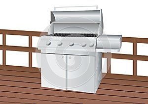 Stainless steel barbecue