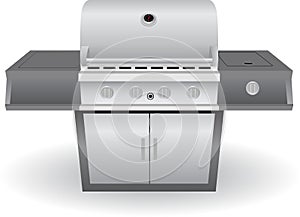 Stainless Steel Barbeque (BBQ) Grill photo
