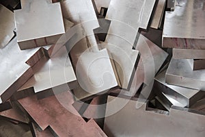 Stainless steel blocks