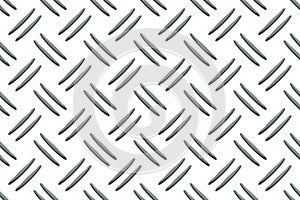 Stainless steel checker plate industry realistic seamless pattern