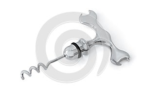 Stainless steel corkscrew