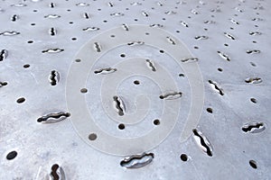 Stainless steel Diamond Safety Grating surface Treads