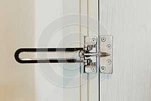 Stainless Steel Door Guard Gate Latches Swing Bar Door Lock Chain Burglar Proof Padlock Door Clasp