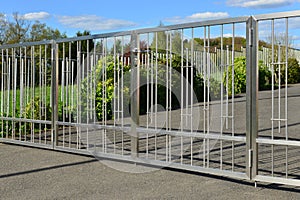 Stainless steel fence
