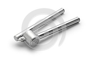 stainless steel garlic press