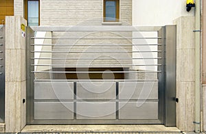 Stainless steel gate