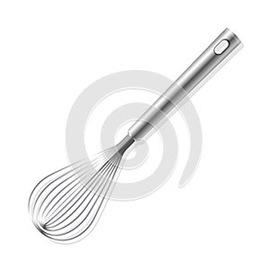 Stainless steel hand blender egg mixer cartoon illustration