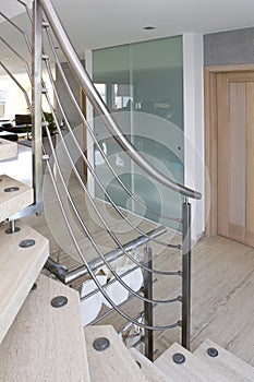 Stainless steel handrail