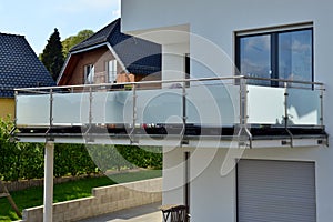 Stainless steel handrail