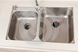 Stainless steel kitchen sink