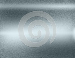 Stainless steel metal brushed background or texture