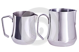 Stainless Steel Milk Pitcher/Jugs.  Foaming Jug.