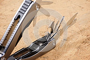 Stainless steel multifunction knife