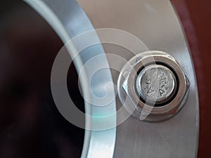 Stainless steel nut and bolt