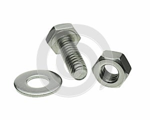 Stainless Steel Nut, Bolt, and Washer