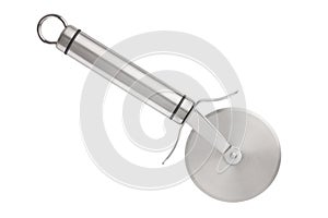 Stainless steel pizza cutter