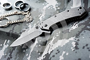 Stainless steel pocketknife