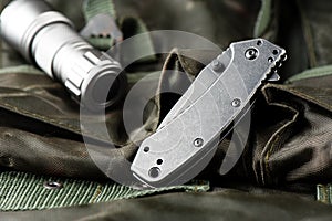 Stainless steel pocketknife