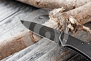 Stainless steel pocketknife