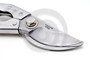 Stainless steel pruning shear photo