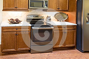 Stainless Steel Range in New Kitchen