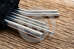 Stainless steel straws for reusable and reduce the use of plastic straw