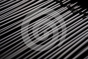 Stainless steel straws vertical abstract background