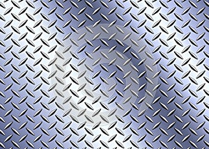 Stainless steel texture metallic, diamond pattern metal sheet texture background