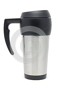 Stainless steel travel mug