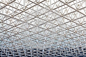 Stainless steel truss roof