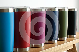 Stainless steel tumblers