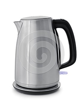 Stainless steel upright cordless electric kettle