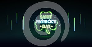 Staint Patrick's Day Neon Sign