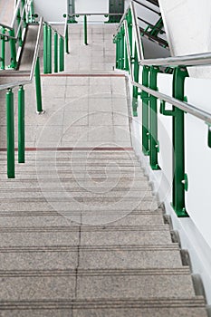 Stair at Bangkok sky train station