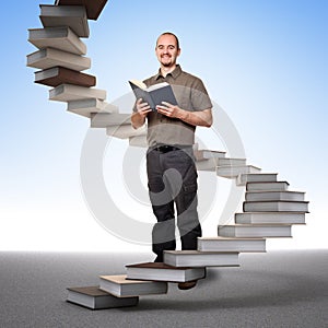 Stair of learning and success