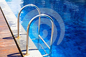 Stair Of Public Swimming Pool