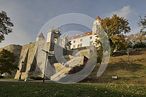 Stair to Bratislava castle