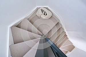 Staircase from above