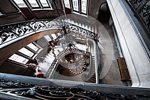 Stairs inside the Biltmore Estates