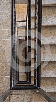 Staircase in a building