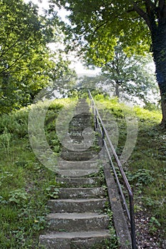 Staircase on Conus Mound