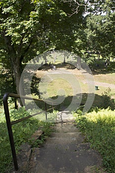 Staircase on Conus Mound