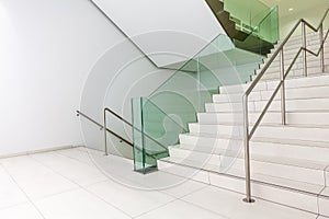 Staircase corridor elevator