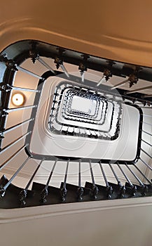 Staircase from downstair photo