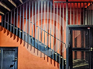 Staircase and fire escape